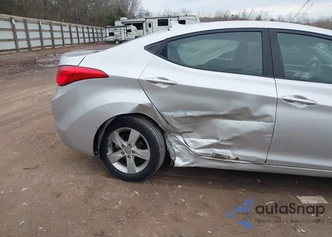 2011 Hyundai Elantra Gls (Ulsan Plant) from USA, damaged, VIN KMHDH4AE0BU121520
